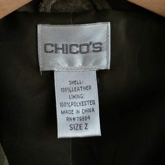Chicos sueded leather jacket - Picture 5 of 5